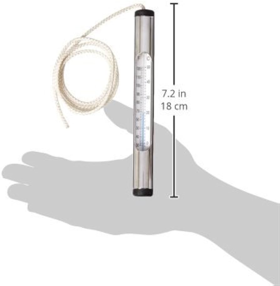 Pentair Chrome Thermometer