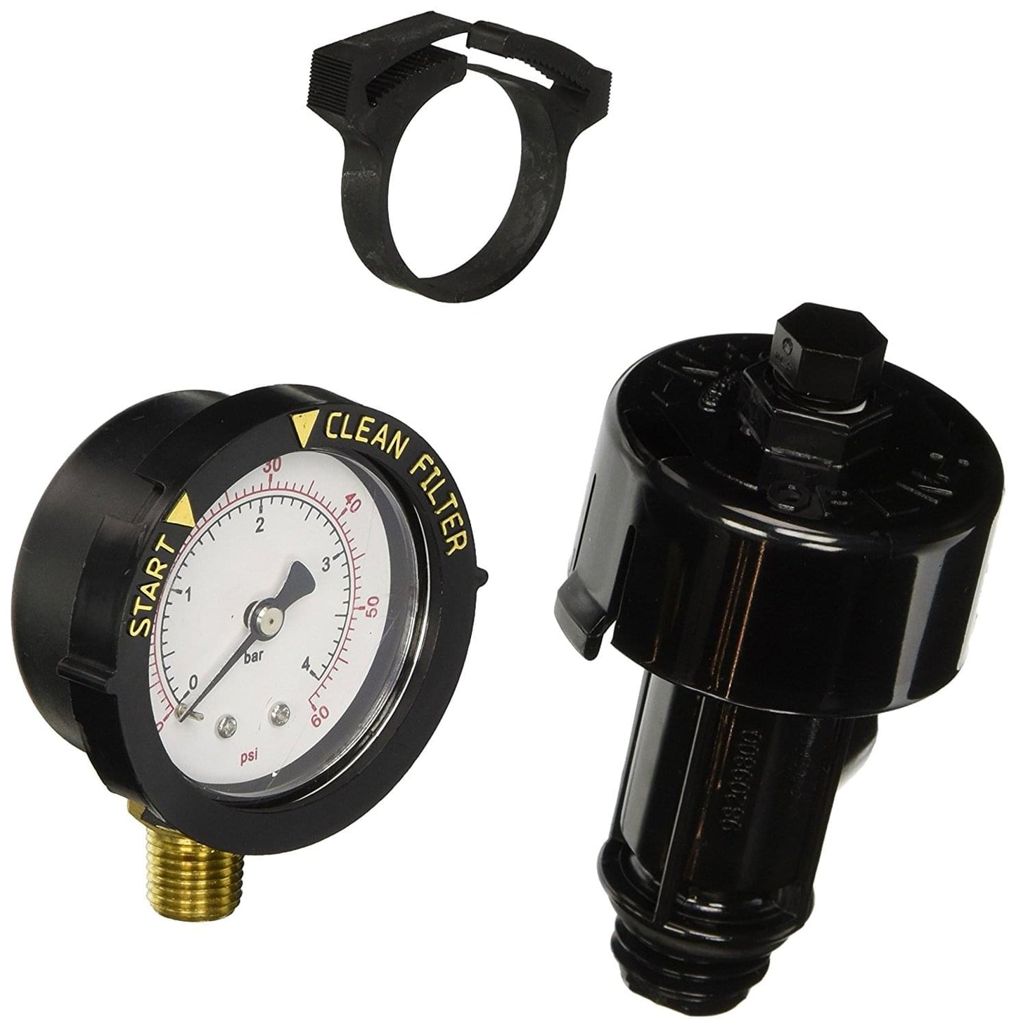 Pentair Black Manual Air Relief Assembly