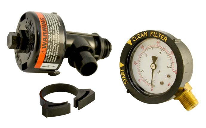 Pentair High Flow Manual Air Relief Valve with Gauge