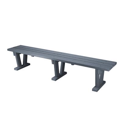 NORDESCO Plastic Bench 6ft - Sand