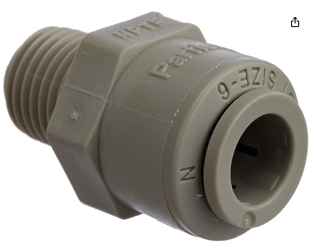 Hayward CAX-20253 1/4-Inch by 3/8-Inch Speedfit Connector Replacement for Select Hayward Cat 1000 Monitors