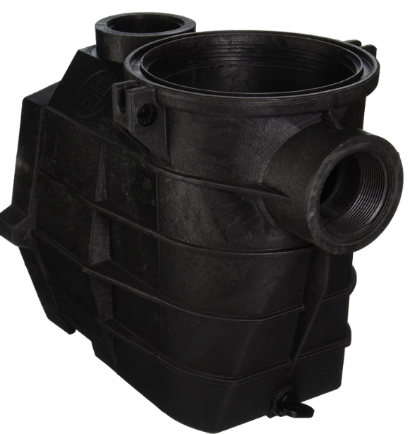 PUMP HOUSING WITH DRAIN PLUG