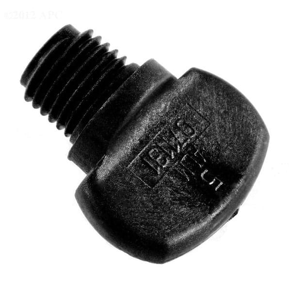 Pentair 1-1/2" Black Bypass Disable Plug