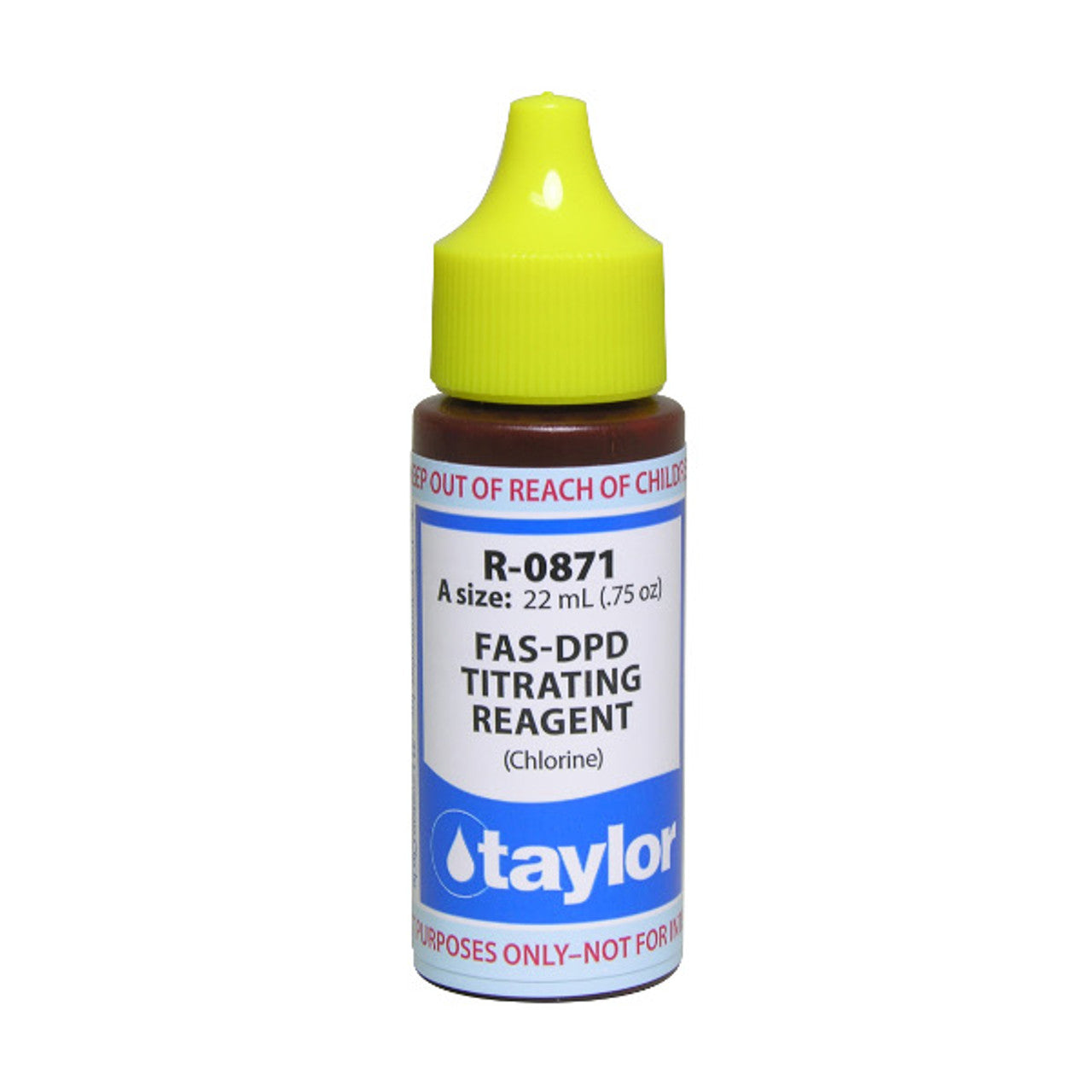 Mursatt Taylor DPD Titrate #871-A - 22ml (Chlorine)
