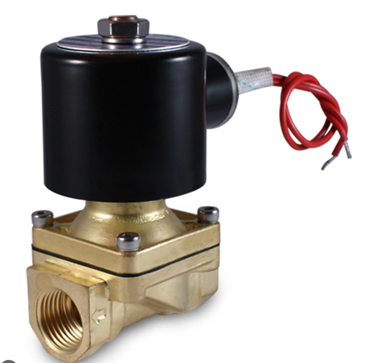 110 VAC Stainless Steel Body 3/8" Solenoid Valve (Open Line)