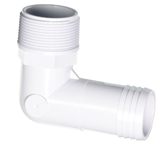 Hayward AIRBAR X 1" SPIGOT ADAPTER GRA
