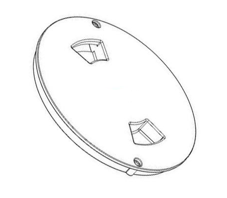Hayward POUR A LID F/PARALEVEL GRY