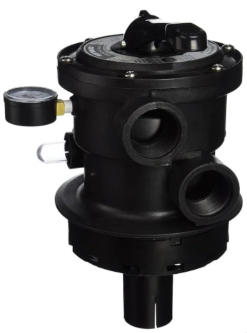 Hayward VALVE 6 PORT 2""BLK