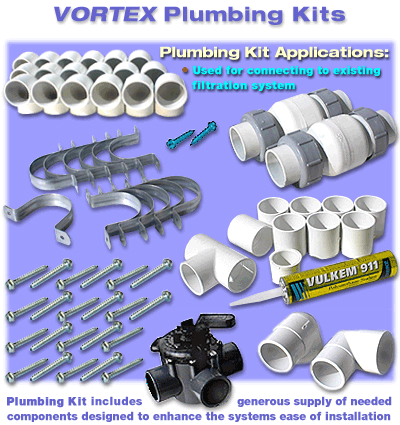 SRS Vortex Universal Hardware And Plumbing Kit