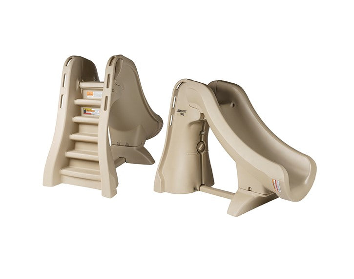 SRS SlideAway Removable Pool Slide, Gray