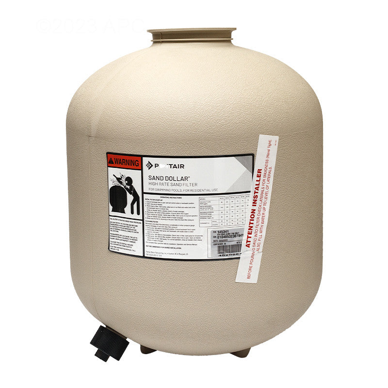 Pentair SD40 Almond Tank with Drain