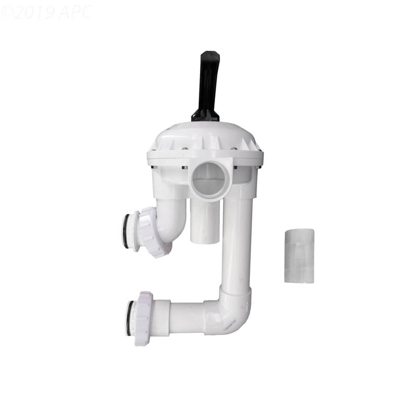 Pentair Hi-Flow 2" Valve with Bulkhead Fittings for Quad D.E. and Sand Filters