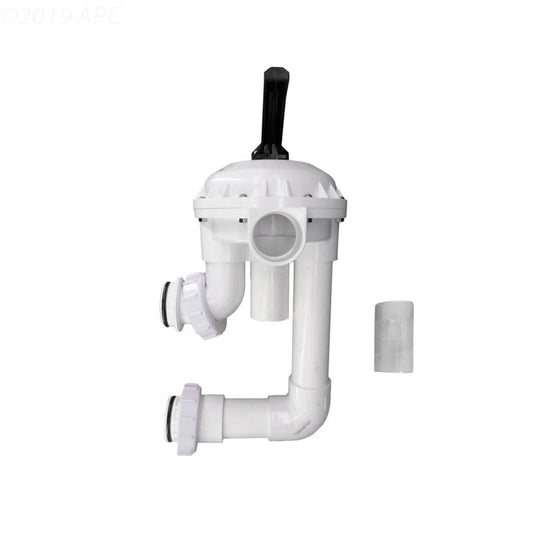 Pentair Hi-Flow 2" Valve with Bulkhead Fittings for Quad D.E. and Sand Filters