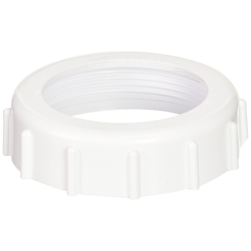 Pentair White PVC Bulkhead Adapter Nut