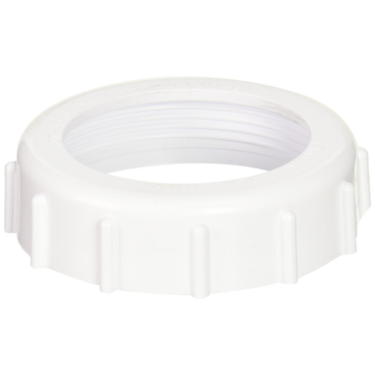 Pentair White PVC Bulkhead Adapter Nut