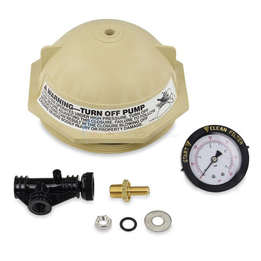 Pentair 6" Tan V Thread Closure Kit