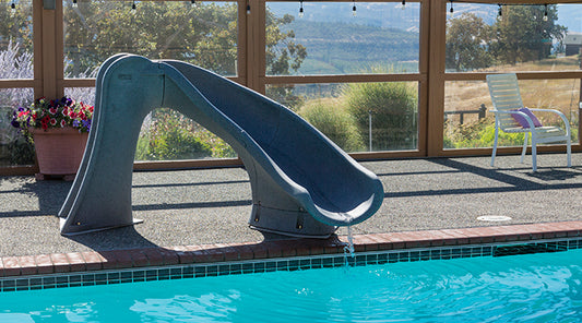 SRS Cyclone Pool Slide, Right Curve - CHOOSE COLOURS