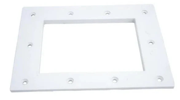 Pentair 18" x 8.5" White Wide Mounth Face Plate Kit