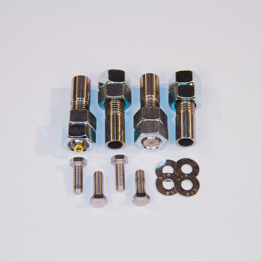 ANCHOR INSERTS & BOLTS (4EA) RANGER & ADMIRAL - 1"OD x 8" LONG