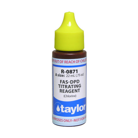 Mursatt Taylor DPD Titrate #871-A - 22ml (Chlorine)