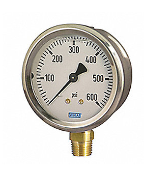 PRESSURE GAUGE 0-60 PSI