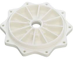 Pentair #320-E-6 White MultiPort Valve Lid