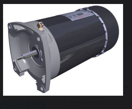 MOTOR, 3HP, THREE PHASE 575V
