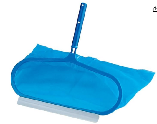 Pentair Heavy Duty Fiberglass Net Aluminum Frame Leaf Rake