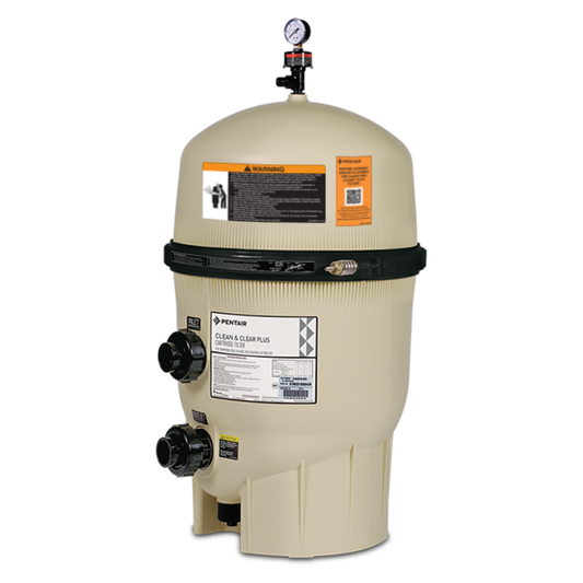 Pentair 80 SqFt Quad Cartridge Style D.E. Filter